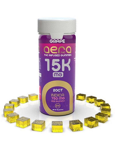 Grape - Aera THC Gummies 15000mg - Aera THC