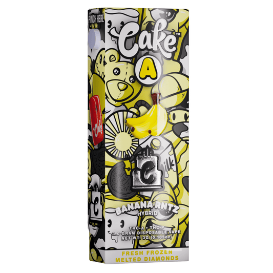 Banana Rntz - Cake A Pebble THC - A Disposable 3G - Cake