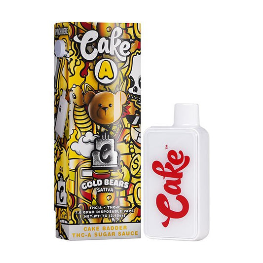 Gold Bears - Cake A THC - A Disposable 7G - Cake