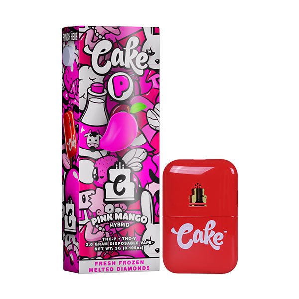 Pink Mango - Cake P Pebble THC - P Disposable 3G - Cake