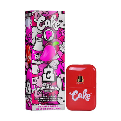 Pink Mango - Cake P Pebble THC - P Disposable 3G - Cake