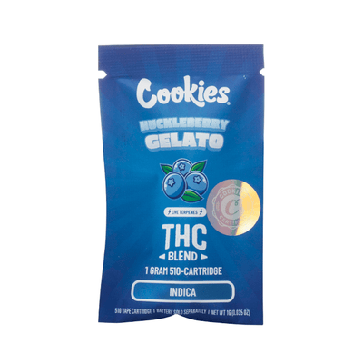 Huckleberry Gelato - Cookies THCA Cartridge 1G - Cookies