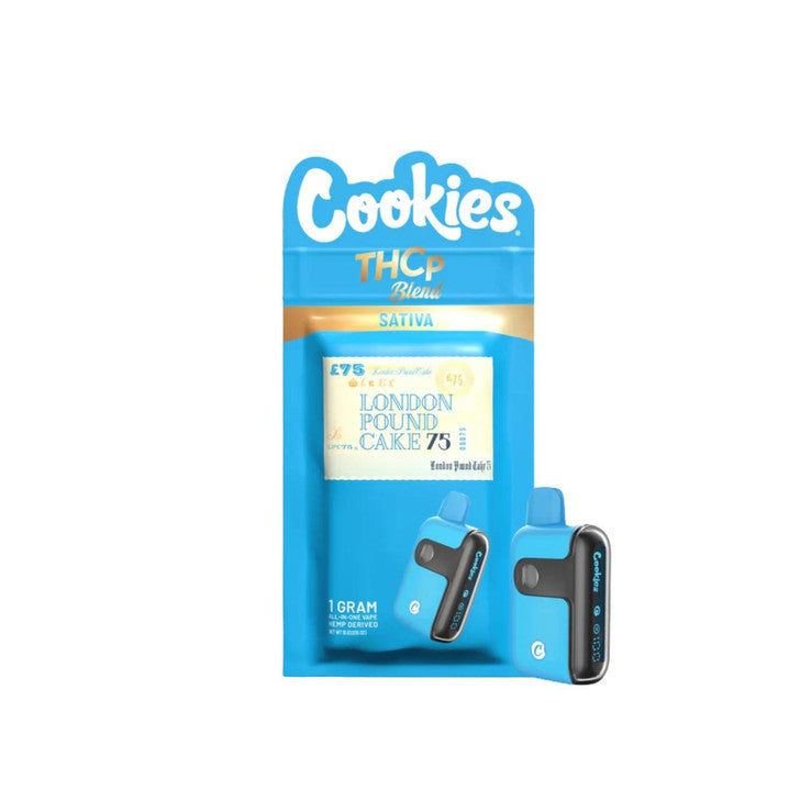 London Pound Cake - Cookies THCP Blend Disposable 1G