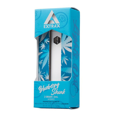 Blueberry Skunk - Delta Extrax Lights Out Live Resin Disposable 2G - Delta Extrax