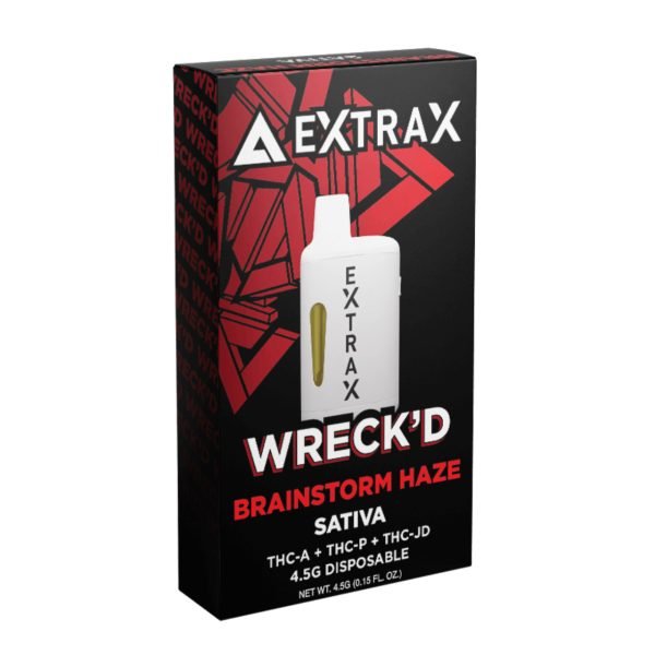 Brainstorm Haze - Delta Extrax Wreck'd Disposable 4.5G - Delta Extrax