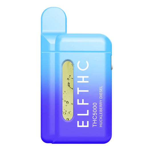 ELF THC Telerin 5000mg Disposable Vape Huckleberry Diesel