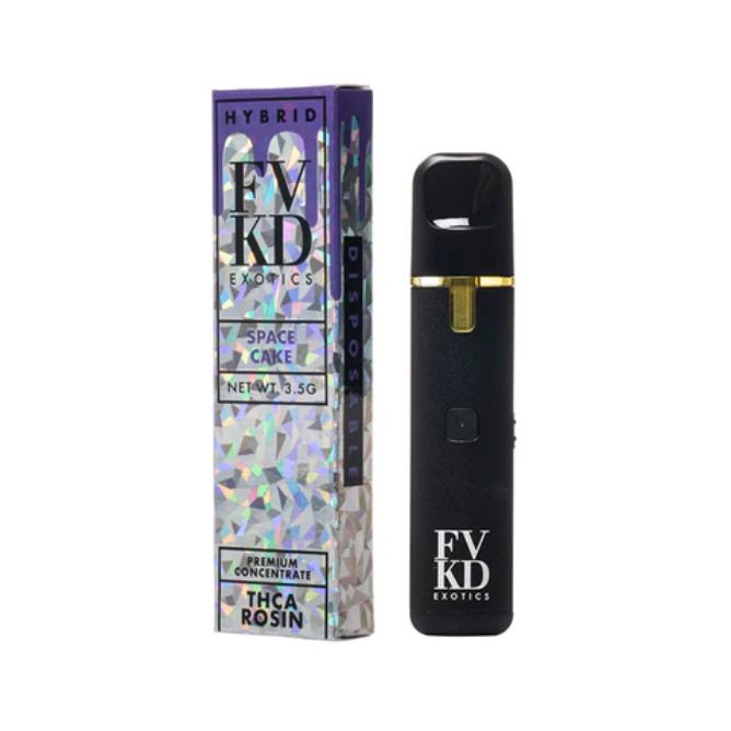 Space Cake - FVKD Exotics THCA Rosin Disposable 3.5G - FVKD
