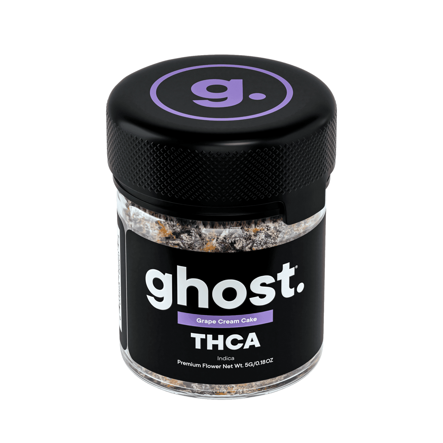 Grape Cream Cake - Ghost THC - A Flower 5G - Ghost
