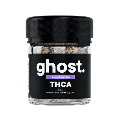 Grape Cream Cake - Ghost THC - A Flower 5G - Ghost