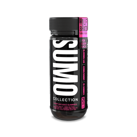 Forbidden Punch - Half Bak'd Sumo Gummies 10000MG - Half Bak'd