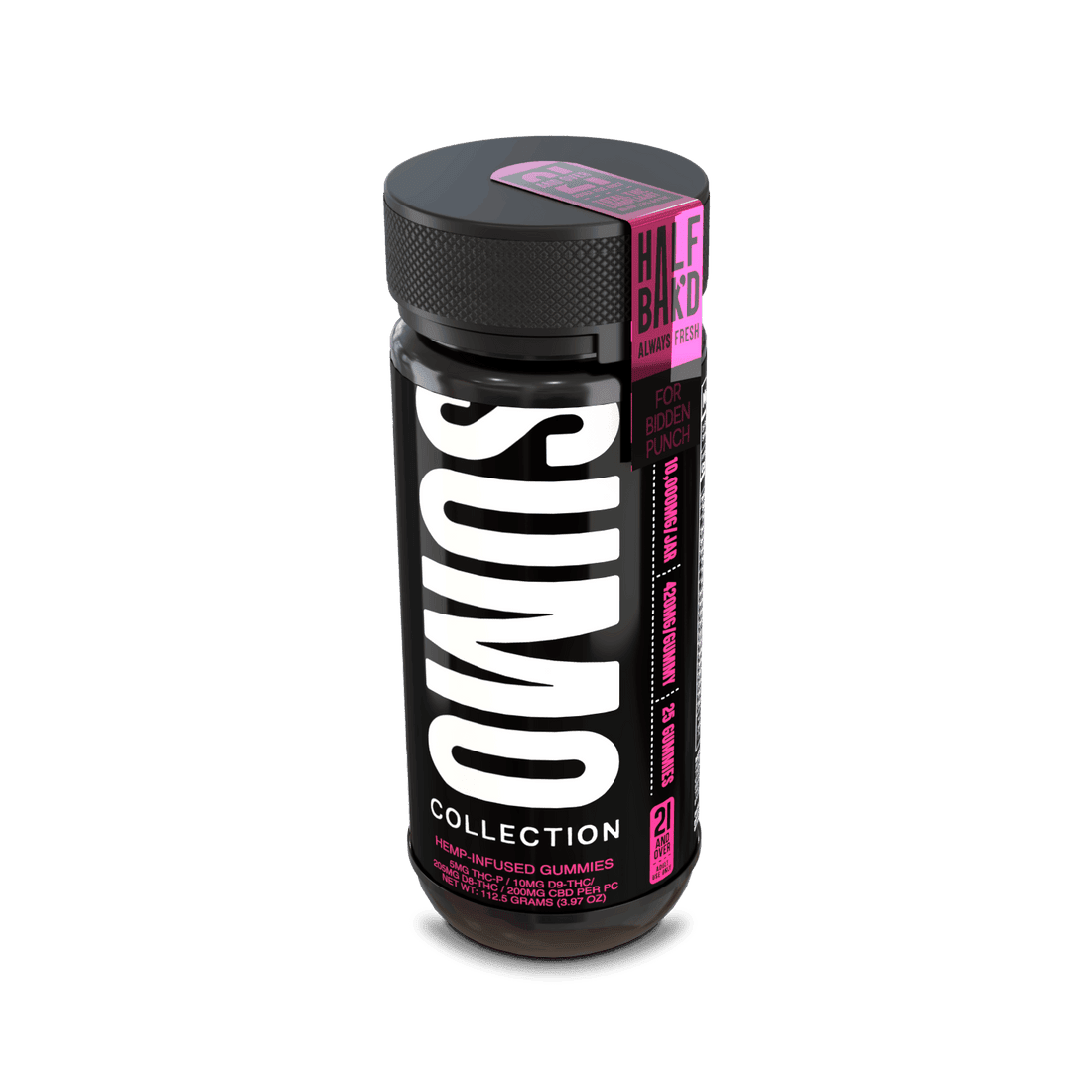 Forbidden Punch - Half Bak'd Sumo Gummies 10000MG - Half Bak'd