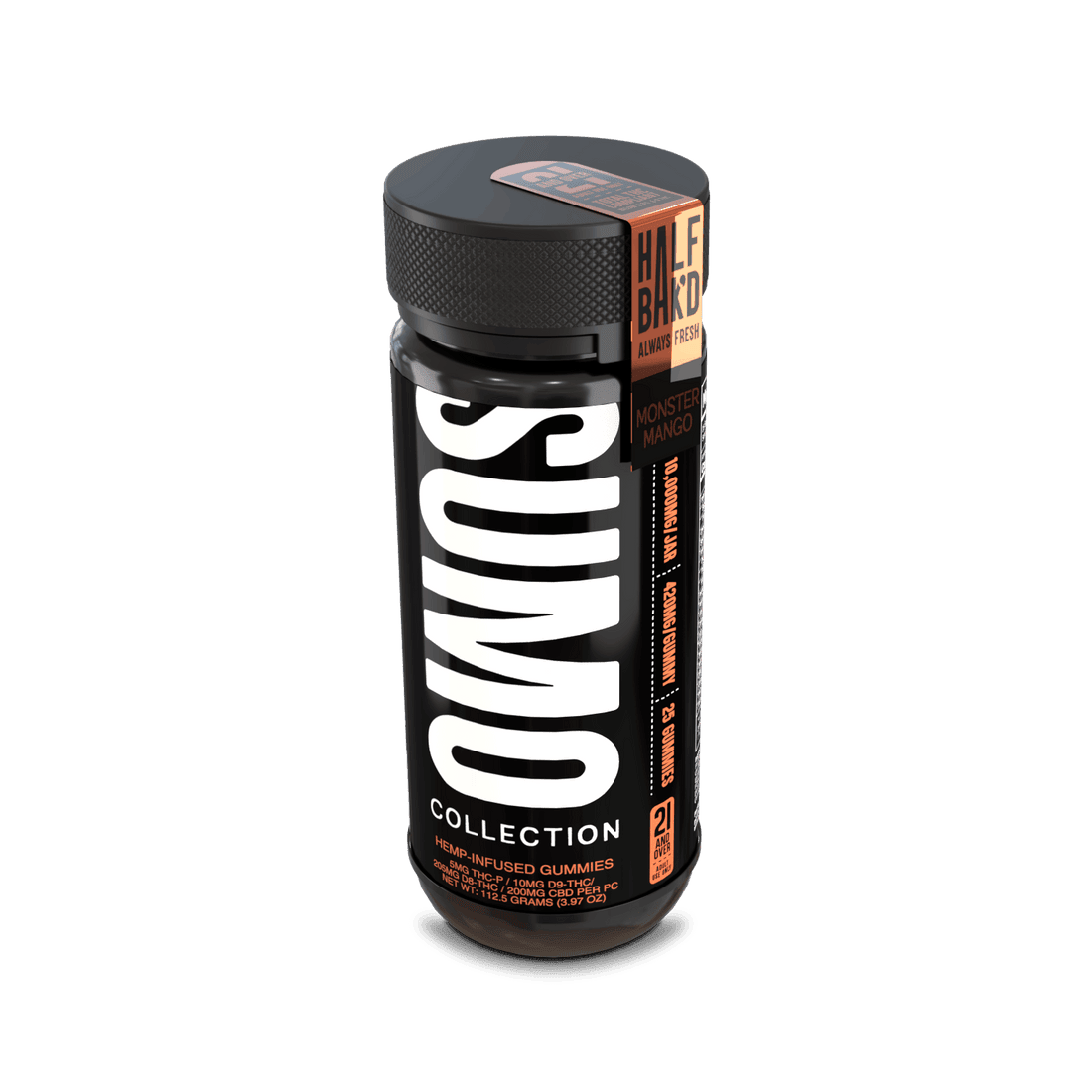Monster Mango - Half Bak'd Sumo Gummies 10000MG - Half Bak'd