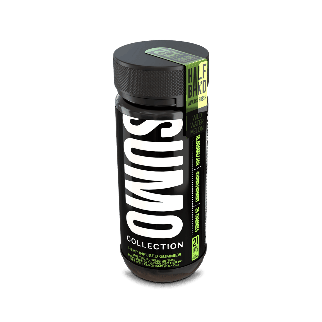 Wild Watermelon - Half Bak'd Sumo Gummies 10000MG - Half Bak'd