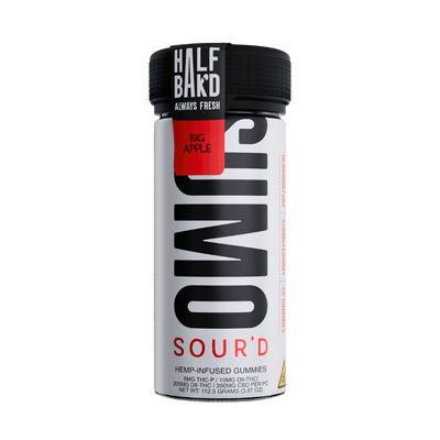 Big Apple - Half Bak'd Sour'D Sumo Gummies - Half Bak'd