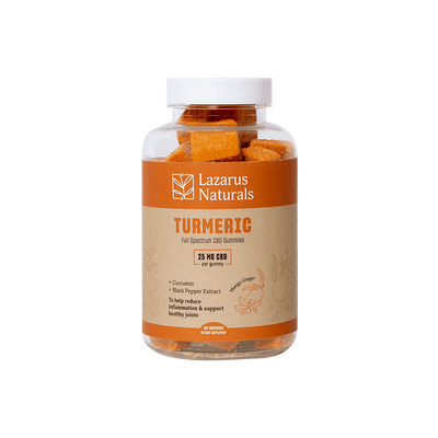 CBD Gummies Turmeric 40CT - Lazarus Naturals - Lazarus Naturals