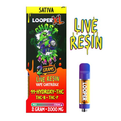 Ghost Train Haze - Looper XL Live Resin Cart | Delta Cloudz – DC LLC