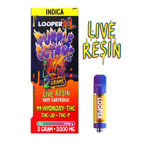 Purple Octane - Looper XL Live Resin Cart - Looper