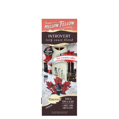 Ice Cream Cake - Mellow Fellow Toronto Introvert Terp Sauce Blend Disposable 2G - Mellow Fellow