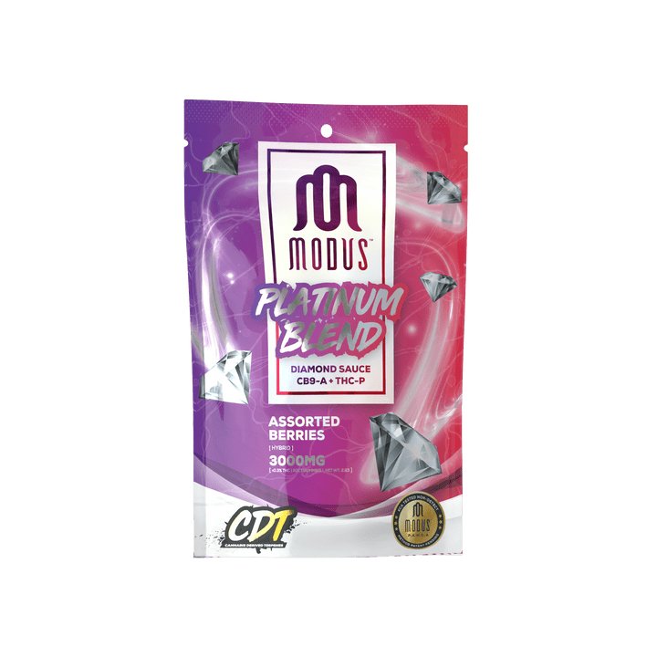 Assorted Berries - Modus Platinum Blend Gummies 3000MG - Modus