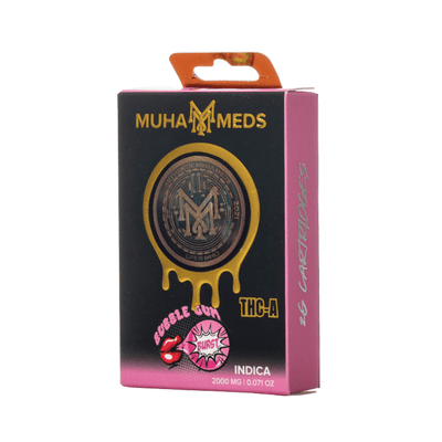 Bubble Gum Burst - Muha Meds THCA Cart 2G - Muha Meds