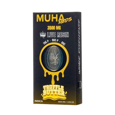 Truffle Butter - Muha Meds Live Resin Disposable 3.5G - Muha Meds
