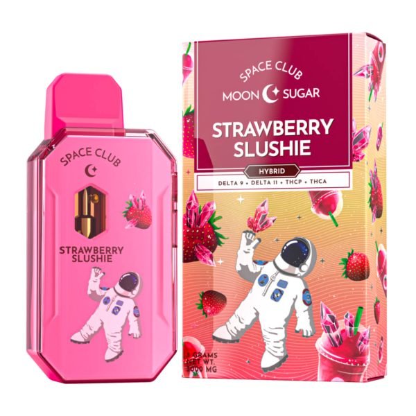 Strawberry Slushie - Space Gods Moon Sugar Disposable 3G - Space Gods