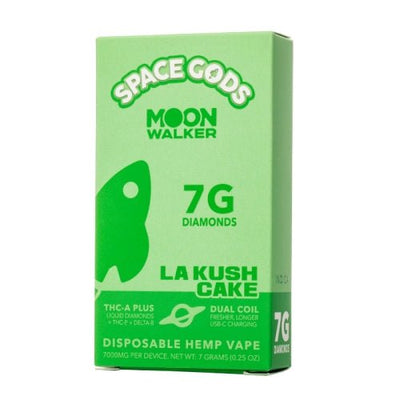 La Kush Cake - Space Gods Moonwalker Disposable 7G - Space Gods