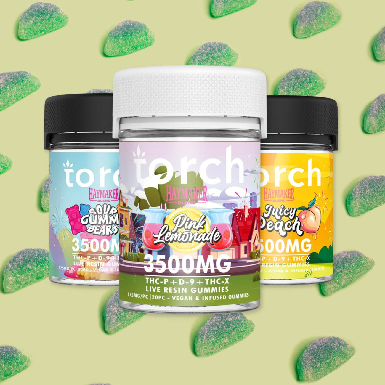 Torch Gummies Haymaker 3500MG - Banner
