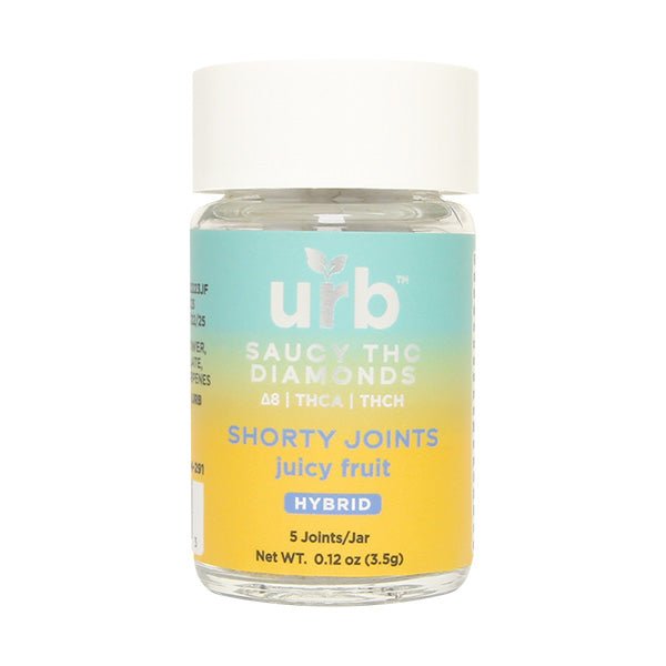 Juicy Fruit - Urb THC Diamonds Shorty Joints Pre - Rolls 3.5G - Urb