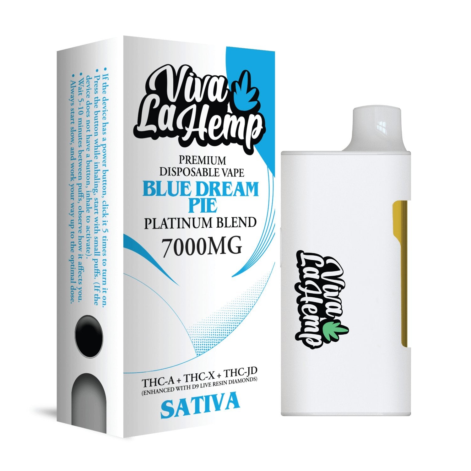 elf bar vape uk Viva La Hemp Platinum Blend Disposable