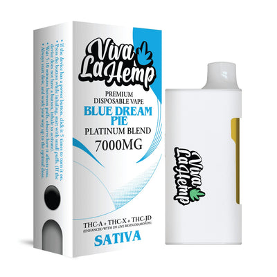 Blue Dream Pie - Viva La Hemp Platinum Blend Disposable 7G -Viva La Hemp