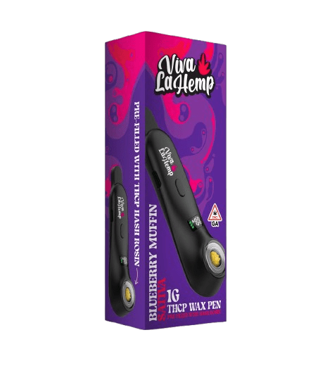 Blueberry Muffin - Viva La Hemp THCP Wax Pen 1G - Viva La Hemp