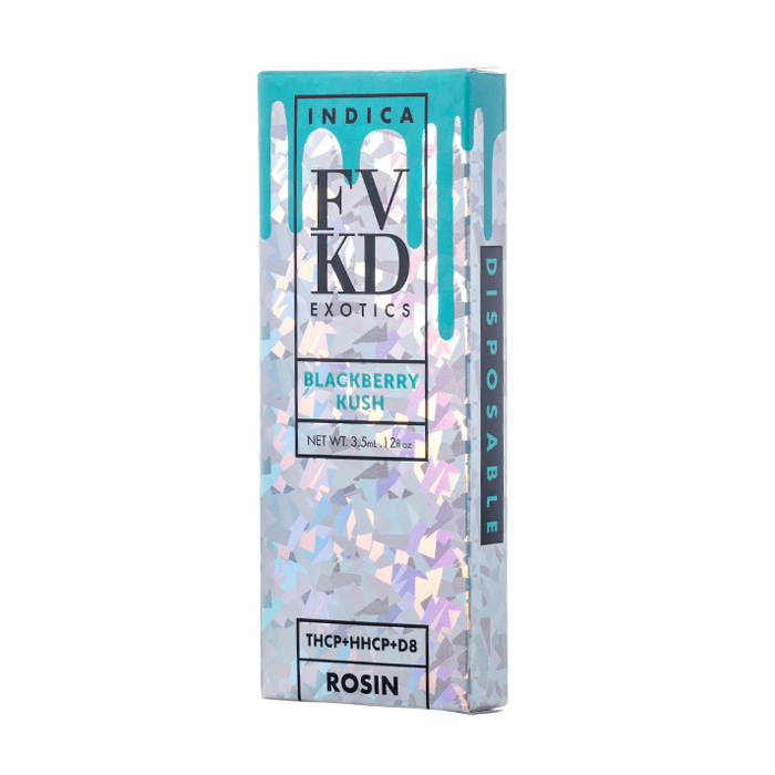 Blackberry Kush - FVKD Exotics THCP Rosin Disposable 3.5G - FVKD - DC LLC