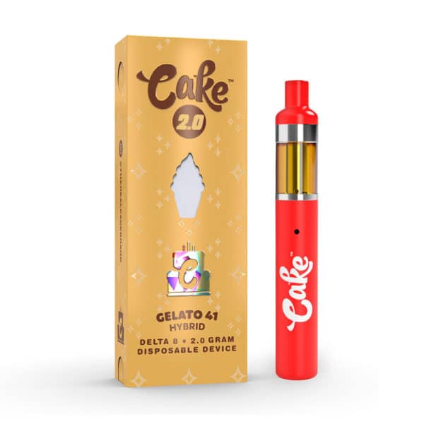 Cake Delta 8 2 gram Disposable vape - Gelato 41
