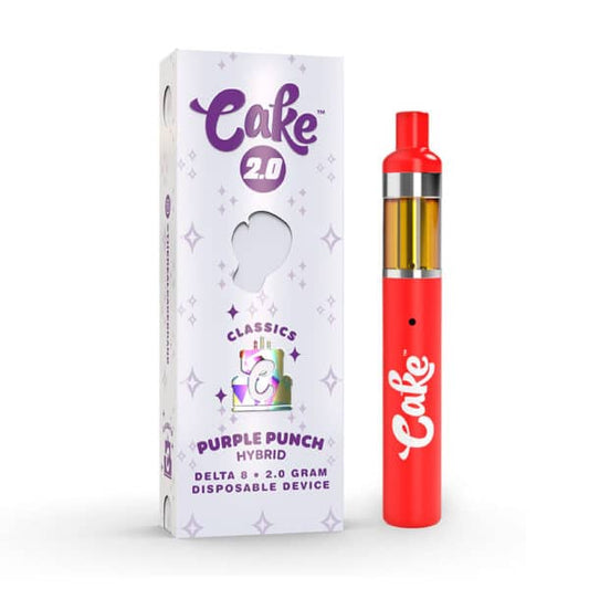 Cake Delta 8 2 gram Disposable vape - Purple Punch