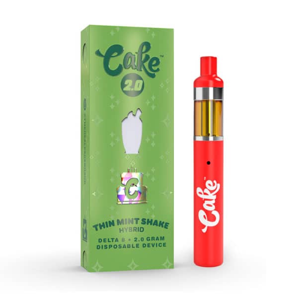 Cake Thin Mint Shake 2G Hybrid Delta 8 Disposable Vape DC LLC Cake Thin Mint Shake 2G Hybrid Delta 8 Disposable Vape DC LLC