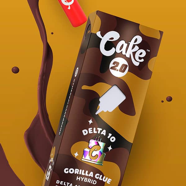 Gorilla Glue - CAKE Delta 10 Disposable Vape 2G -Cake