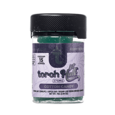 Cotton Candy - Torch Lil Hulk Gummies - Torch - DC LLC