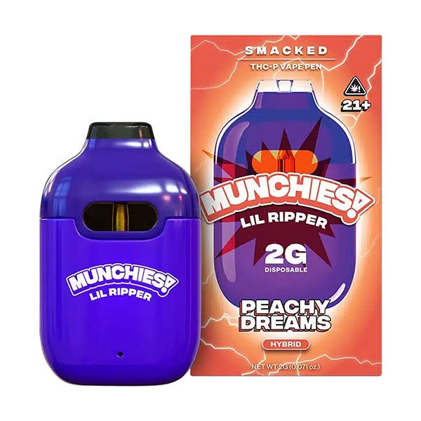 Peachy Dreams - Munchies Lil Ripper Smacked Vape 2G - Munchies - DC LLC