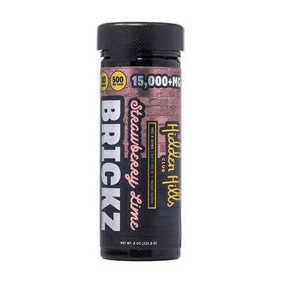Strawberry Lime - Hidden Hills Brickz Gummies 15000MG - Hidden Hills - DC LLC