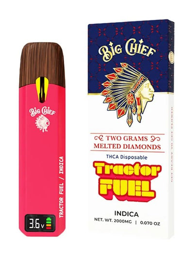 Tractor Fuel - Big Chief Melted Diamonds THCA Disposable 2G - Big Chief - DC LLC