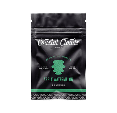 Apple Watermelon - Coastal Clouds (2 Count) Gummies -Coastal Clouds