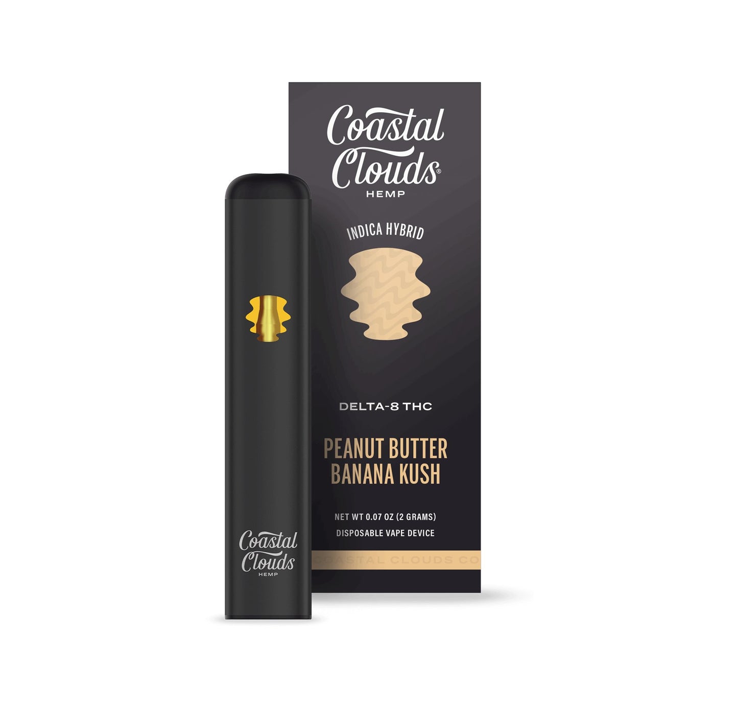 Peanut Butter Banana Kush - Coastal Clouds Disposable -Coastal Clouds