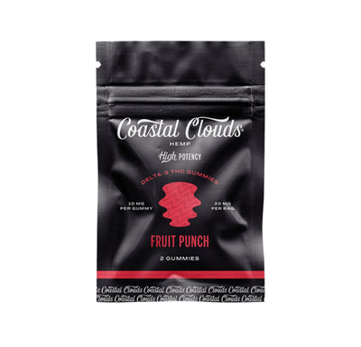 Fruit Punch - Coastal Clouds (2 Count) Gummies -Coastal Clouds