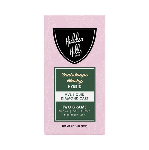 Cantaloupe Slushy - Hidden Hills VVS Liquid Diamond Cart 2g -Hidden Hills