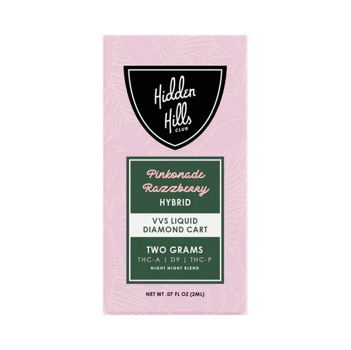 Pinkonade Razzberry - Hidden Hills VVS Liquid Diamond Cart 2g -Hidden Hills