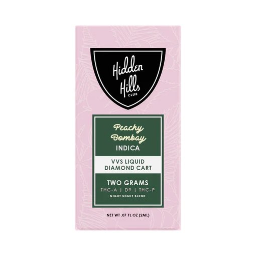 Peach Bombay - Hidden Hills VVS Liquid Diamond Cart 2g -Hidden Hills