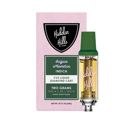 Sugar Monster - Hidden Hills VVS Liquid Diamond Cart 2g -Hidden Hills