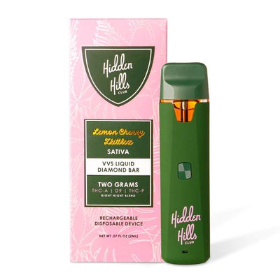 Lemon Cherry Zkittlez - Hidden Hills VVS Liquid Diamond Disposable 2G -Hidden Hills