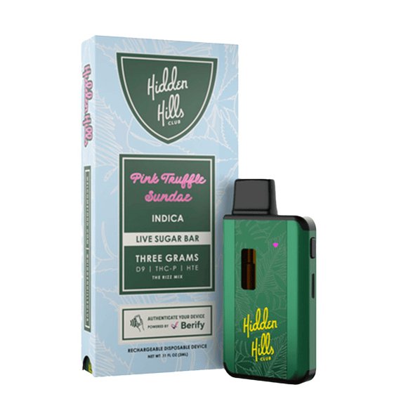 Pink Truffle Sundae - Hidden Hills Live Sugar Bar 3G -Hidden Hills
